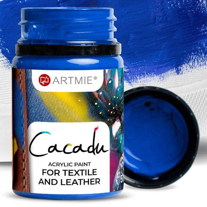 Boje za tekstil i kožu ARTMIE CACADU 50 ml – 18 duboko plava