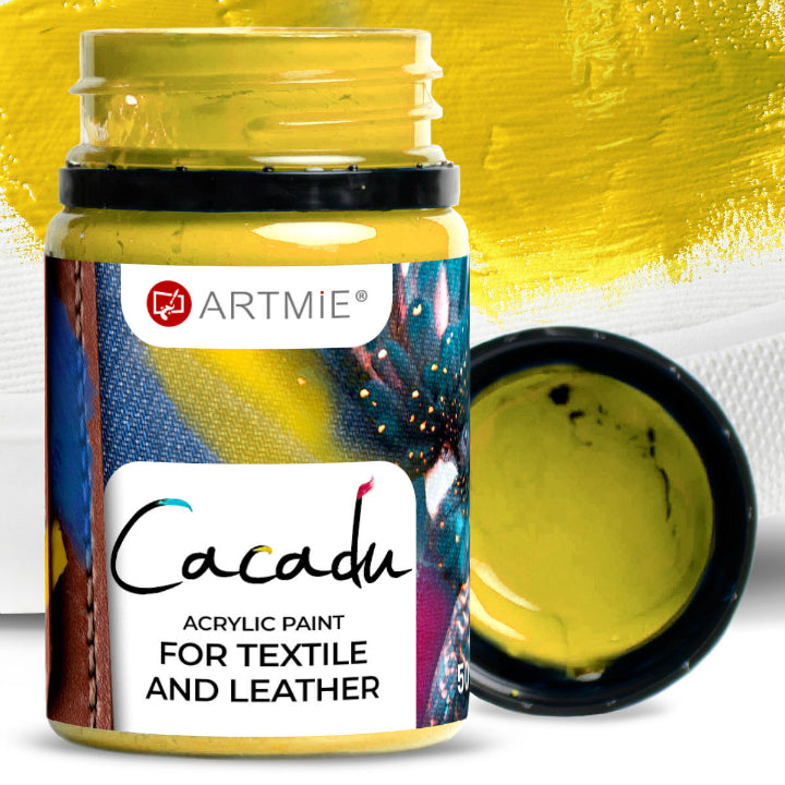 Boje za tekstil i kožu ARTMIE CACADU 50 ml – 4 osnovna žuta