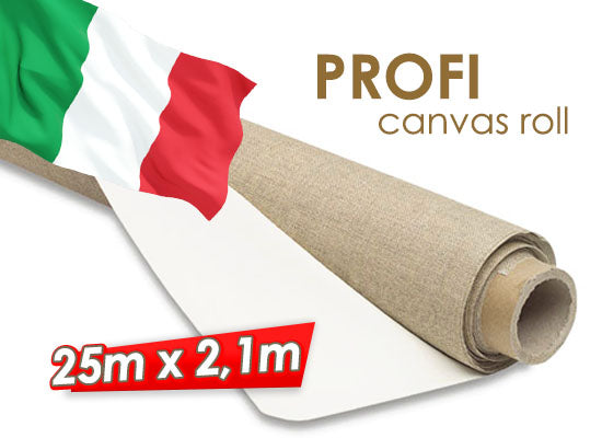 Slikarsko platno u roli PROFI 25 m - odaberite širinu — slika 1