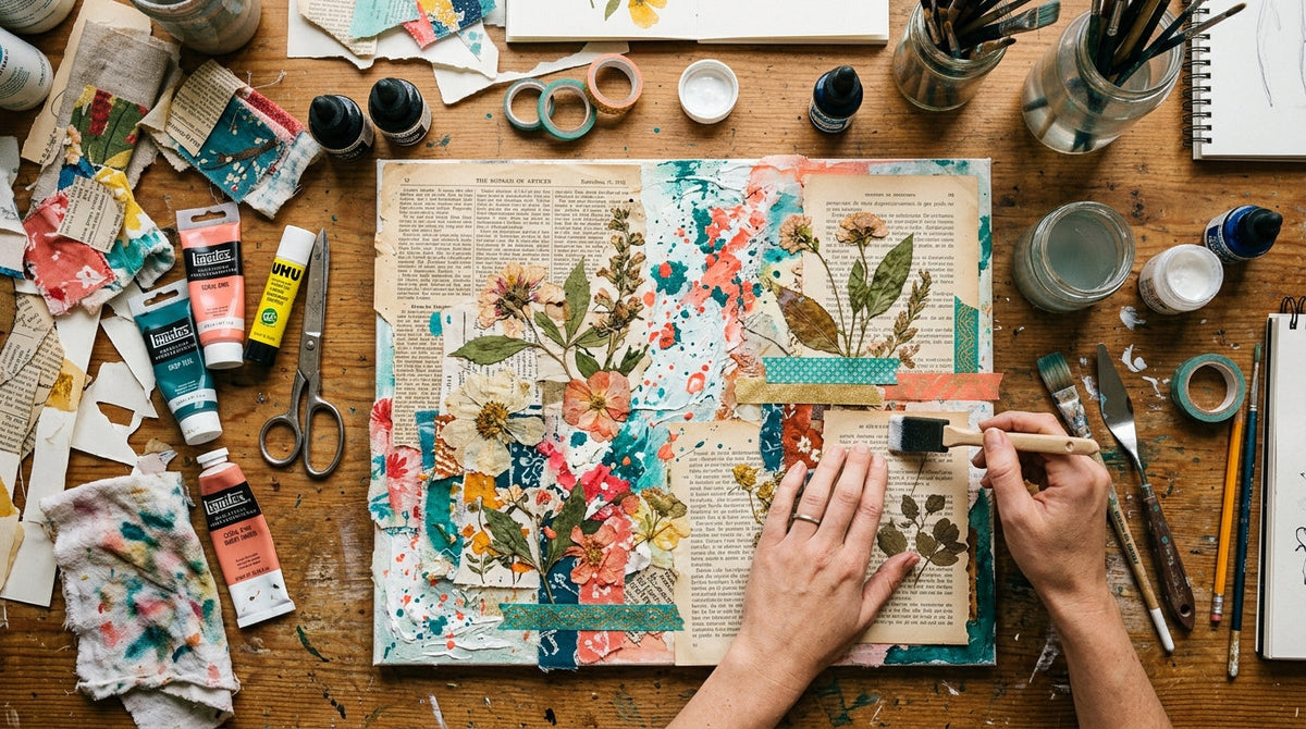 Mixed media tehnika - 10 razloga za početnike