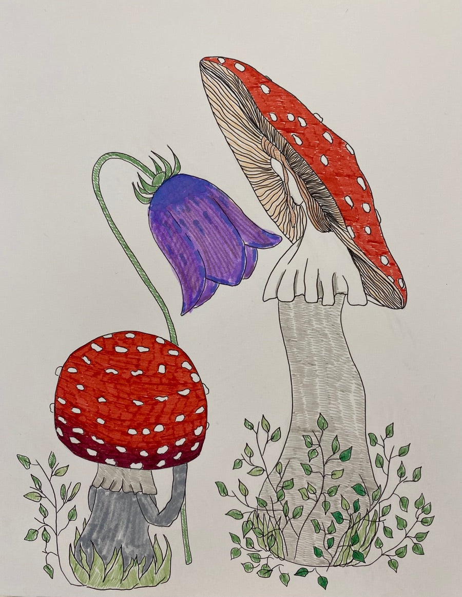 ARTMIE Inktober prva sedmica inspiracija za crtanje tintom