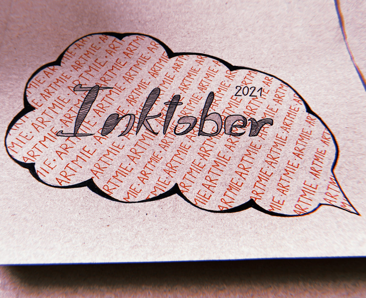Inktober umjetnicki izazov crtanja tintom za sve umjetnike