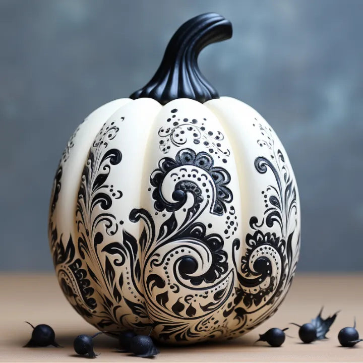 Kako oslikati tikvu Zentangle tehnikom?