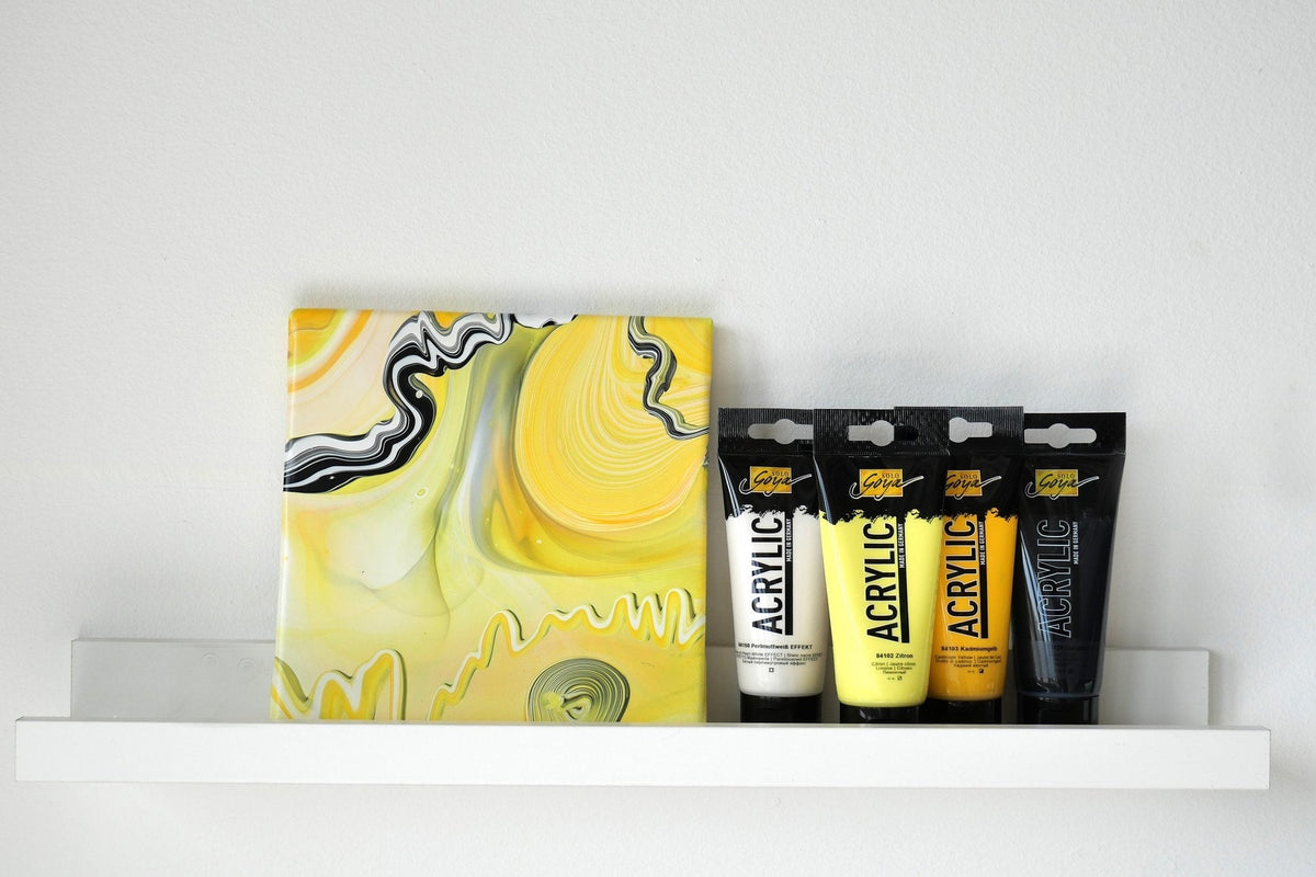 Lijevanje akrilnih boja - pouring tehnika