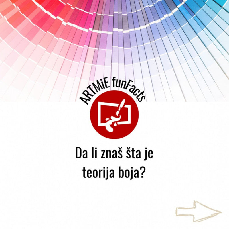 Znaš li šta je teorija boja — color wheel?
