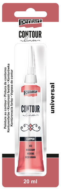 Boja za konture PENTART - 20 ml – copper