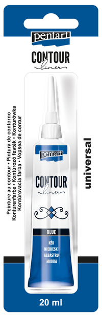 Boja za konture PENTART - 20 ml – blue