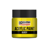Sjajna akrilna boja Pentart 50 ml – žuta