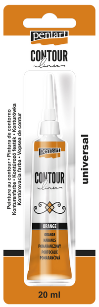 Boja za konture PENTART - 20 ml – orange