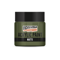 Akrilna boja mat - 50 ml - odaberite nijansu – khaki