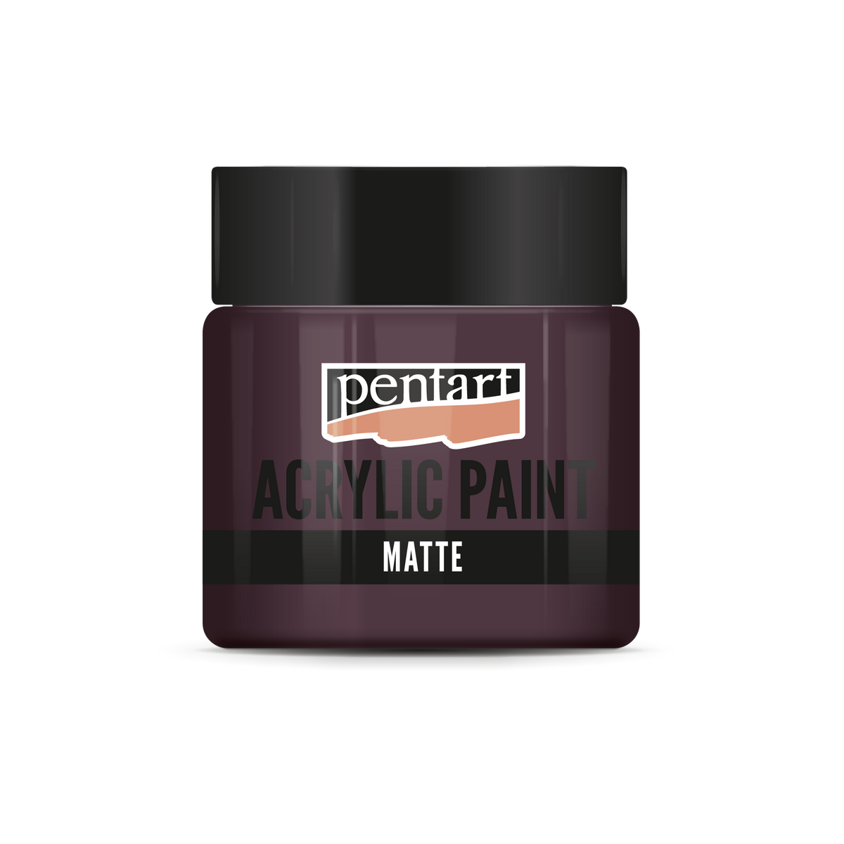 Akrilna boja mat - 50 ml - odaberite nijansu – eggplant