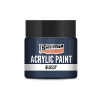 Sjajna akrilna boja Pentart 50 ml – indigo plava
