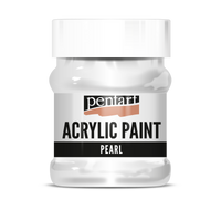 Sedefasta akrilna boja Pentart 230 ml - bijela