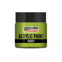 Sjajna akrilna boja Pentart 50 ml – jabuka zelena