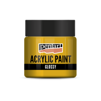 Sjajna akrilna boja Pentart 50 ml – sunčano žuta