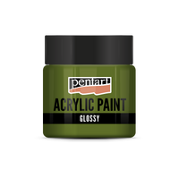 Sjajna akrilna boja Pentart 50 ml – maslinasta