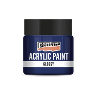 Sjajna akrilna boja Pentart 50 ml – tamnoplava