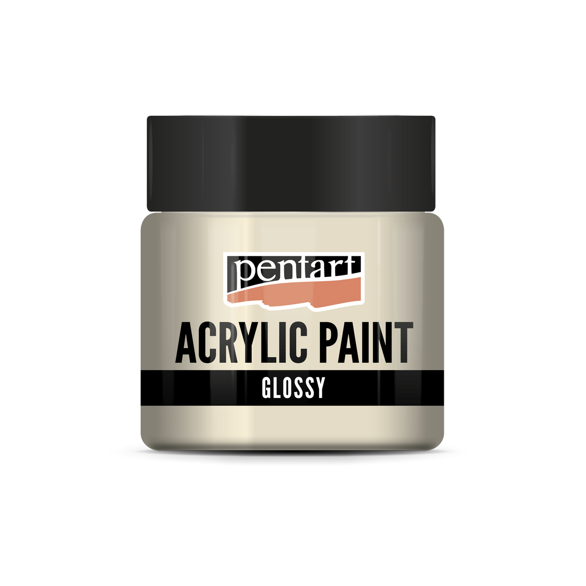 Sjajna akrilna boja Pentart 50 ml – bež