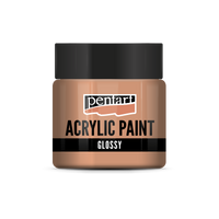 Sjajna akrilna boja Pentart 50 ml – losos