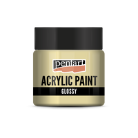 Sjajna akrilna boja Pentart 50 ml – bijela kafa