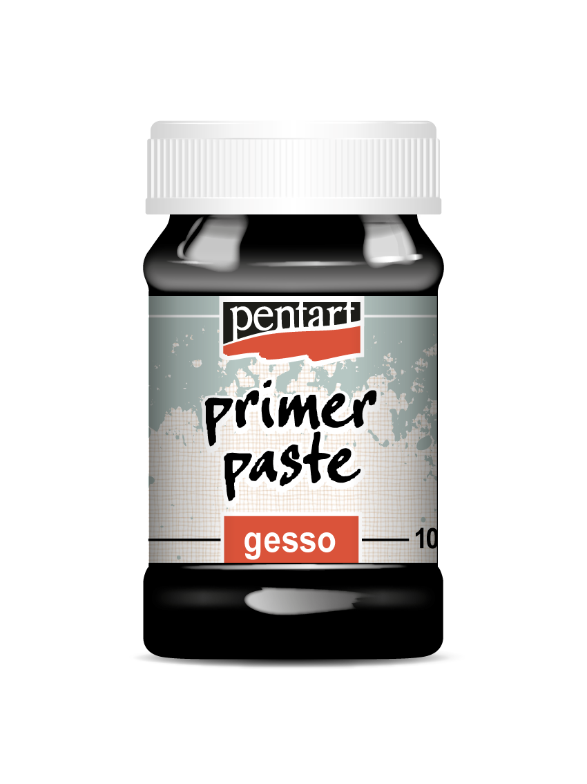Podložna pasta Pentart - 100 ml, crna
