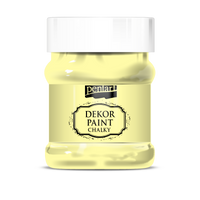 Dekorativna boja kreda Chalki Pentart 230 ml - razne nijanse – yellow
