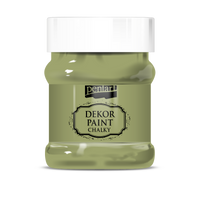 Dekorativna boja kreda Chalki Pentart 230 ml - razne nijanse – olive