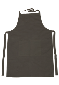 Pamučna kecelja sa džepom - 70 x 75 cm – cm black