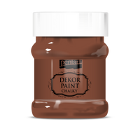 Dekorativna boja kreda Chalki Pentart 230 ml - razne nijanse – brown