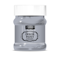Dekorativna boja kreda Chalki Pentart 230 ml - razne nijanse – grey