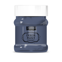 Dekorativna boja kreda Chalki Pentart 230 ml - razne nijanse – indigo