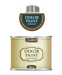 Dekorativna boja kreda Chalki Pentart 500 ml - razne nijanse – poison-green