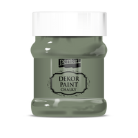 Dekorativna boja kreda Chalki Pentart 230 ml - razne nijanse – khaki green