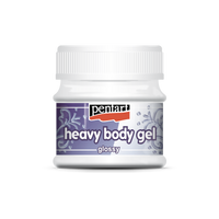 Glossy gel medij Pentart heavy body – 50 ml