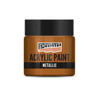 Akrilna boja metalik - 50 ml – golden red