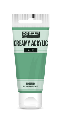 Kremasta mat akrilna boja Pentart 60 ml - izaberite nijansu – mint green