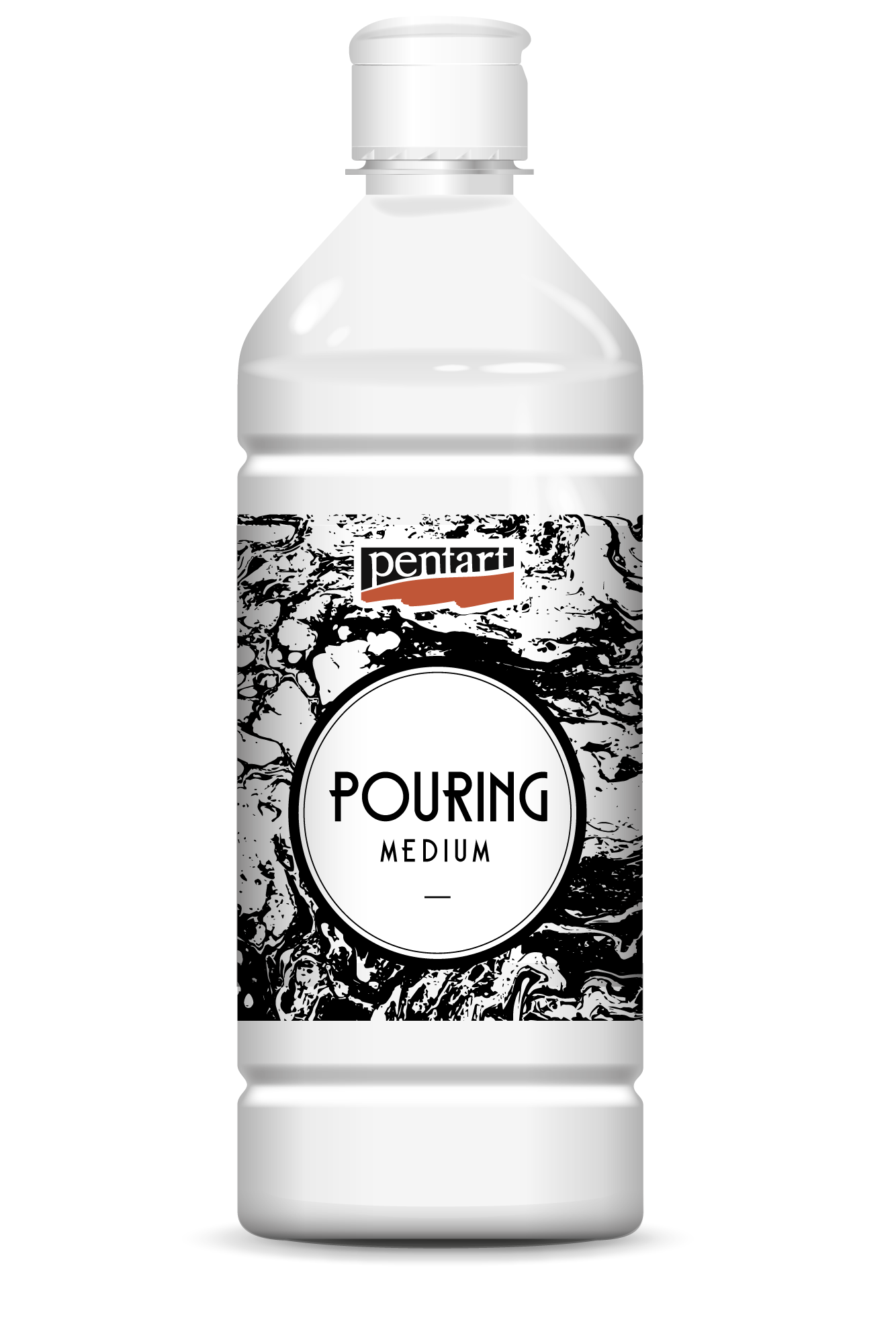 Profesionalni tekući medij Pouring medium Pentart 500 ml – 1000 ml