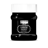 Dekorativna boja kreda Chalki Pentart 230 ml - razne nijanse – ebony