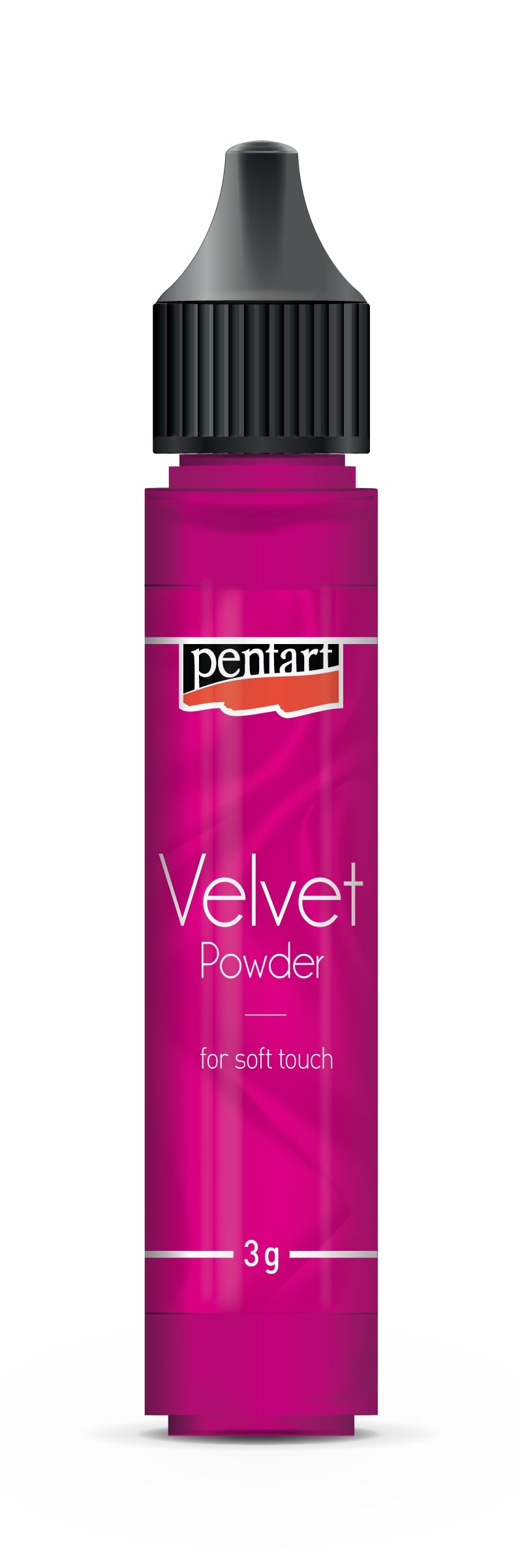 Baršunasti prah Pentart roze 3 g