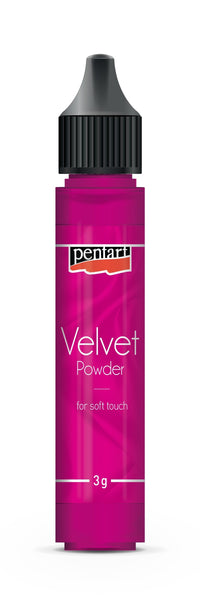 Baršunasti prah Pentart roze 3 g