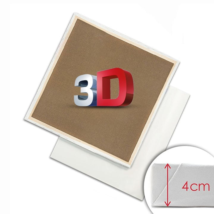 3D Slikarsko platno na okviru PROFI - odaberite dimenziju — slika 7
