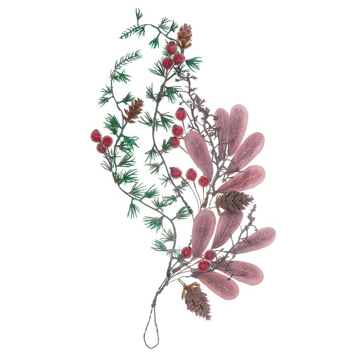 3D ukrasna novogodišnja grančica — slika 1