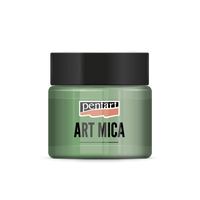 Pentart Art Mica mineralni prah sa efektom golden green 9 g