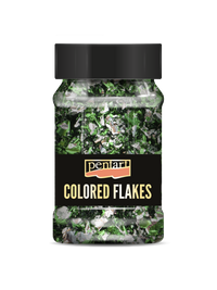 Metalik listići PENTART 100 ml - razne nijanse – green - silver