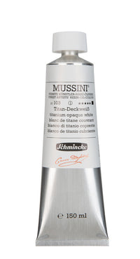 Uljane boje Schmincke MUSSINI 150 ml – 103 Titanijum pokrivna bijela
