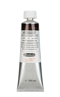 Uljane boje Schmincke MUSSINI 150 ml – 645 Asfaltno smeđa transparentna