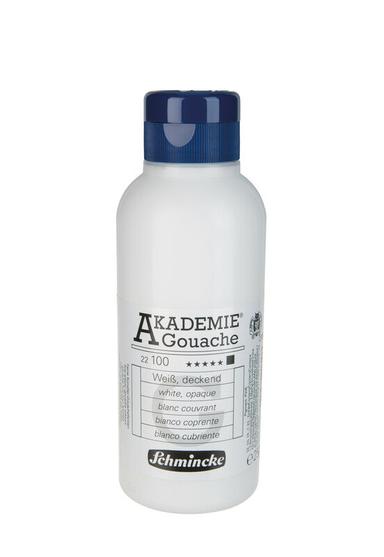 Gvaš boja Schmincke AKADEMIE 250 ml – 100 Bijela, neprozirna