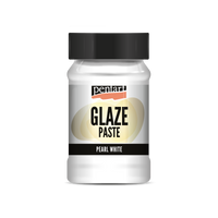 Glazurna pasta Pentart Junior Paints 100 ml – sedefasto bijela