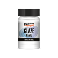 Glazurna pasta Pentart Junior Paints 100 ml – iridescentna plava