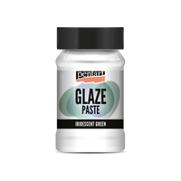 Glazurna pasta Pentart Junior Paints 100 ml – iridescentna zelena